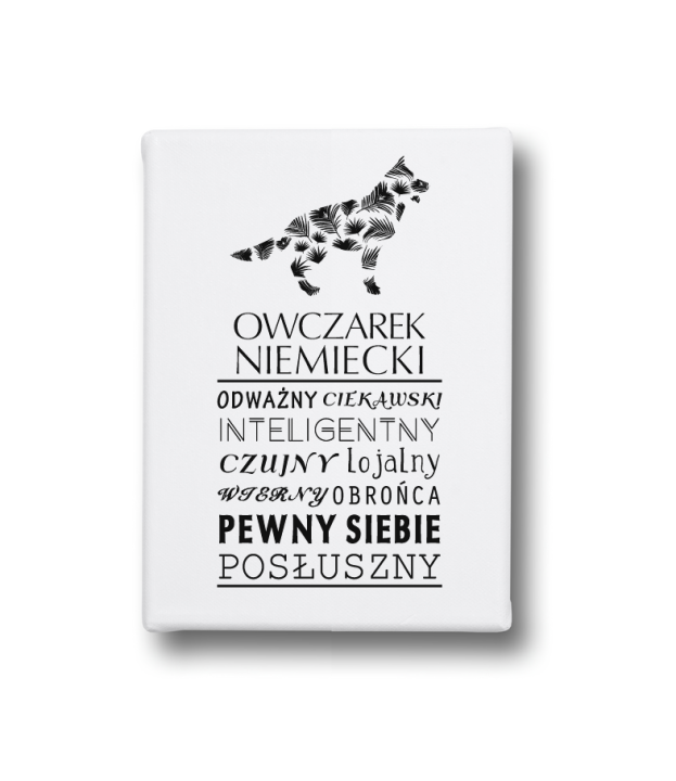 Obraz na płótnie - Owczarek Niemiecki