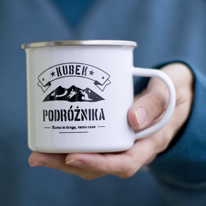 Kubek podróżnika - Komu w drogę, temu czas