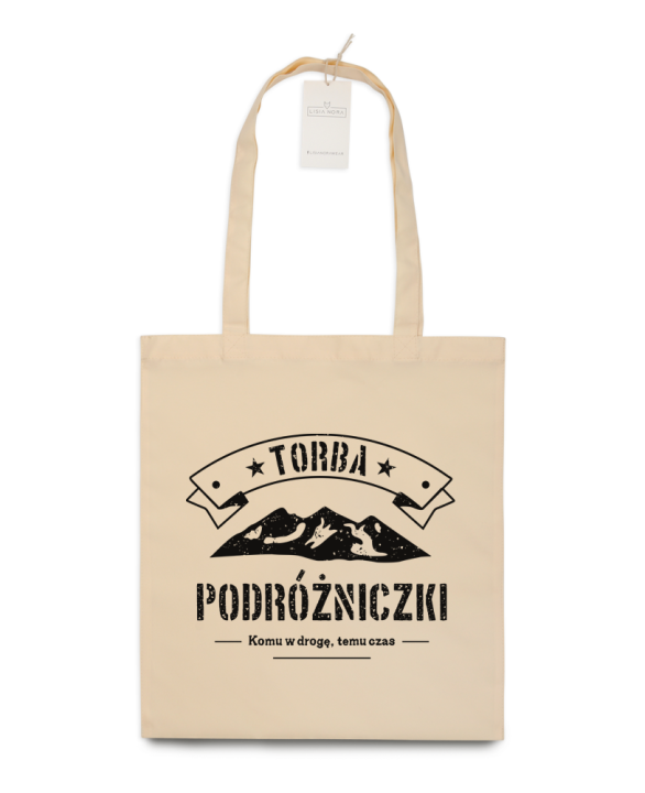 Torba z nadrukiem z motywem górskim