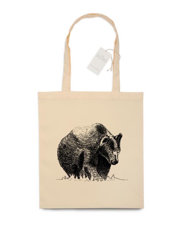 Torba z nadrukiem - Niedźwiedź