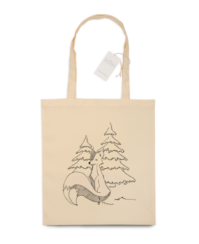 Torba na zakupy z lisem