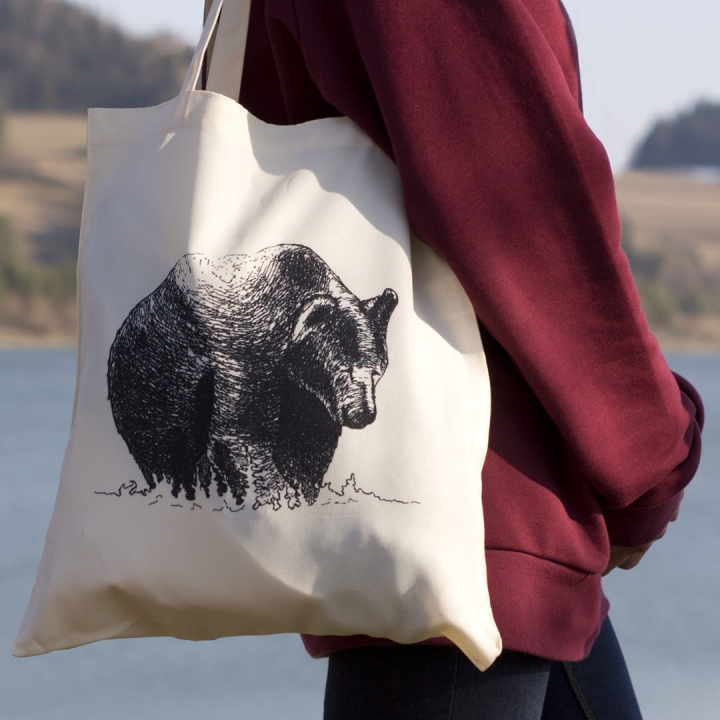 Torba z nadrukiem - Niedźwiedź