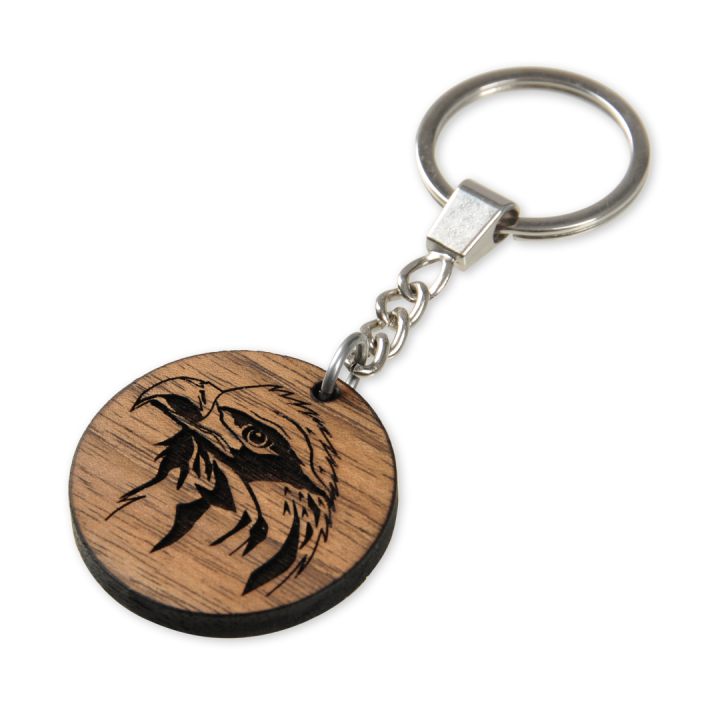 Brelok drewniany - Orzeł