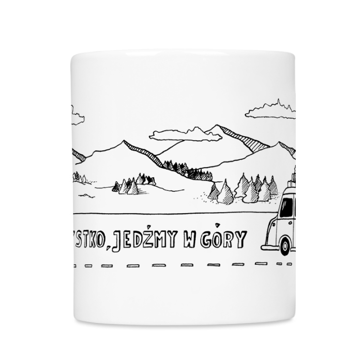 Kubek ceramiczny - Rzućmy wszystko, jedźmy w góry