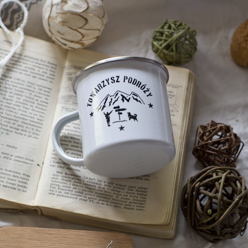 Kubek emaliowany - Towarzysz podróży