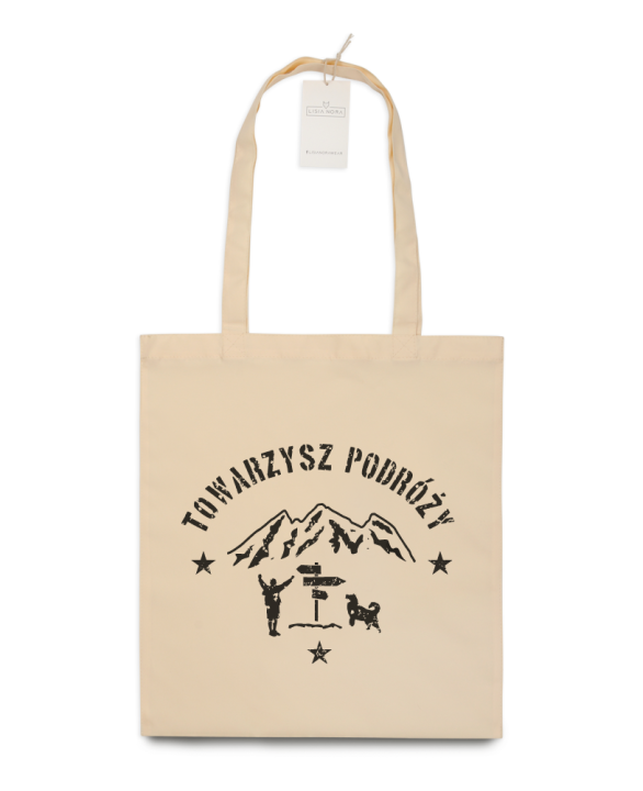 Torba z motywem górskim. Torba z nadrukiem - Towarzysz podróży